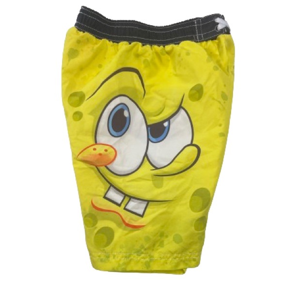 Nickelodeon Sponge Bob Squarepants Swim Trunks - Size 3T - Picture 3 of 5